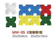 Chiny Wyższa wytrzymałość Plastic Walk Maker Formy, X - Typ Betonowe formy do podjazdów firma