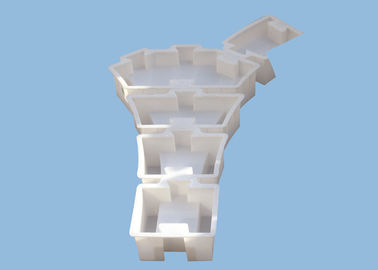 Plastikowe prefabrykowane formy blokujące ściany blokowe Ochrona stoków Płaska powierzchnia lekka